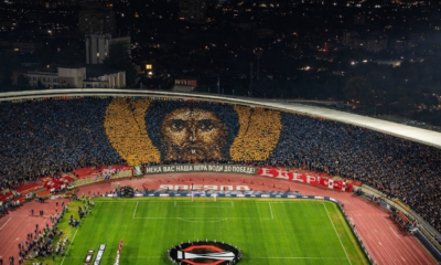 Estrella Roja, UEFA, Jesucristo, Sanción, Europa League, Serbia, Multa, Fútbol Internacional, Telón, Trapo, 1000 Caracteres
