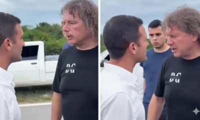 Escándalo en La Madrid: El diputado Federico Pelli fue agredido mientras filmaba la asistencia a inundados