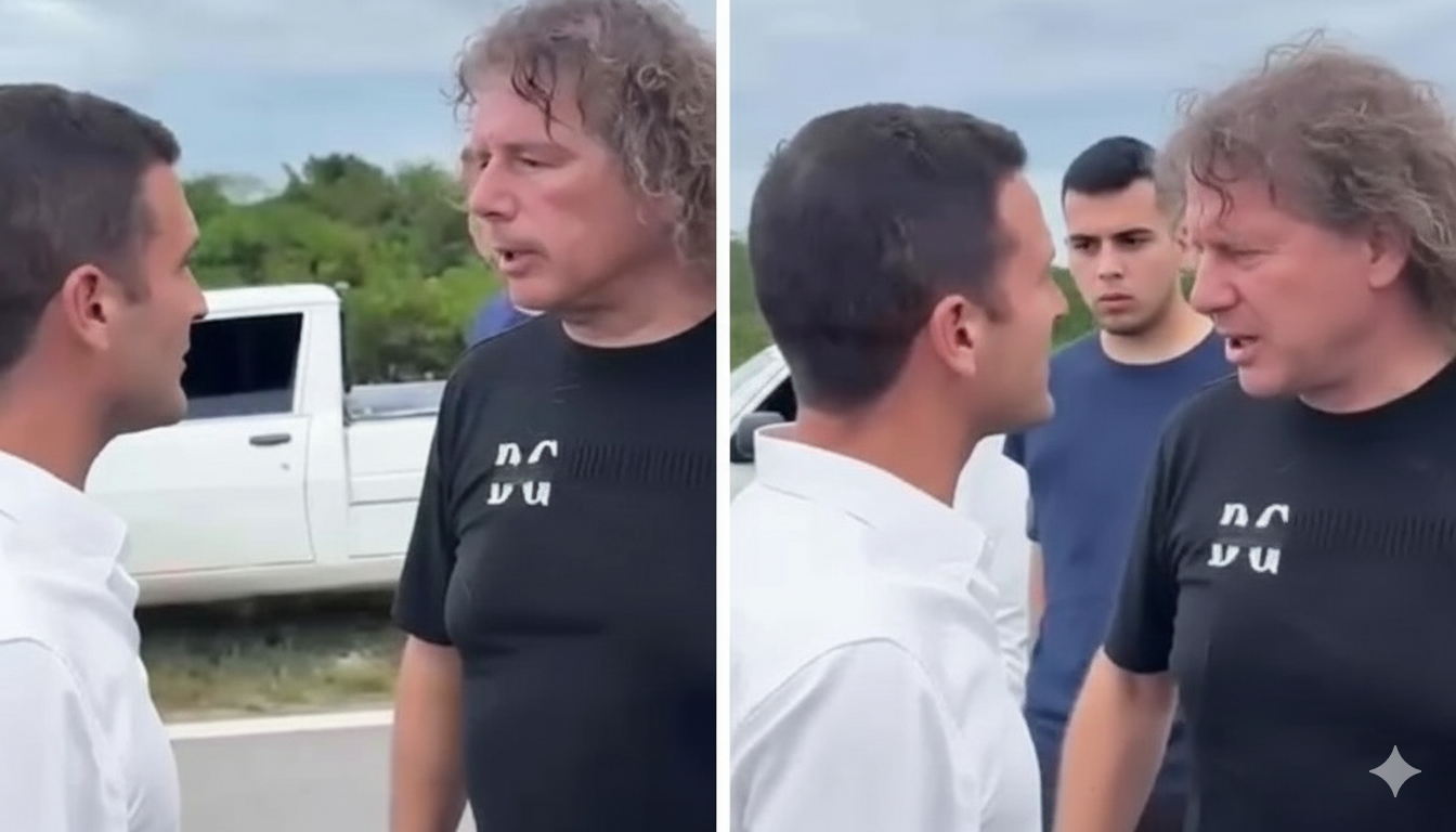 Escándalo en La Madrid: El diputado Federico Pelli fue agredido mientras filmaba la asistencia a inundados