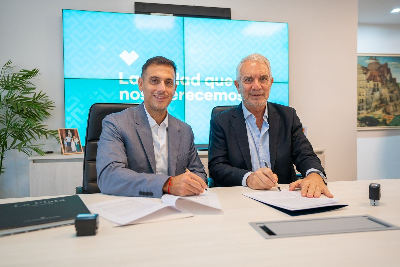Lanús y La Plata firmaron un convenio para impulsar actividades educativas en la República de los Niños