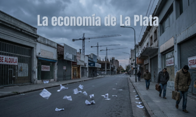 La Plata, desempleo, construcción, comercio minorista, economía regional