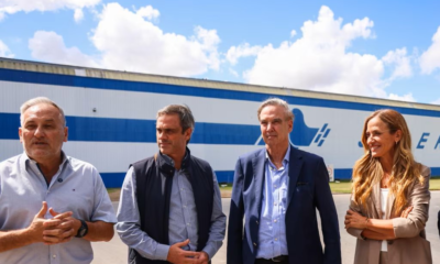 Pichetto, Michel y Tolosa Paz juntos en Expoagro