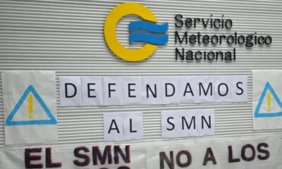 Servicio Meteorológico Nacional, SMN, Despidos, Protesta, Ciencia Argentina, Clima, Abrazo Solidario, Sector Público, Alerta Meteorológica