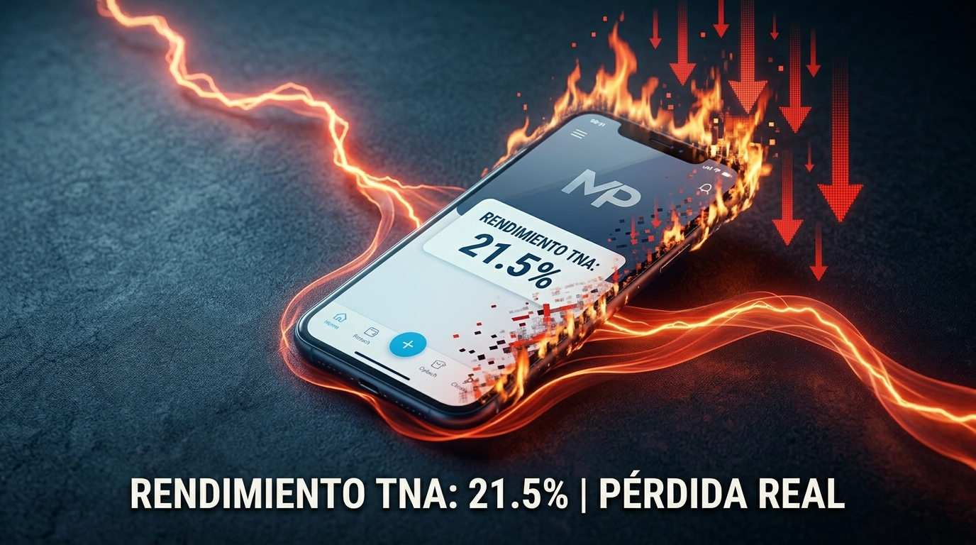 Billeteras virtuales en rojo: el rendimiento de Mercado Pago ya no cubre la inflación