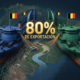 A conceptual editorial illustration for a financial news portal, 16:9 aspect ratio, visualizing the competition for the Hidrovía Paraná-Paraguay in April 2026. Two massive, futuristic dredging ships, glowing faintly in contrasting deep blue (labeled subtly with a small stylized 'JdN' logo) and metallic green (labeled with a small 'DEME' logo), are positioned on opposite sides of a wide, curving river that represents the 'HIDROVÍA PARANÁ-PARAGUAY'. They are actively pulling against a centralized, glowing gold data point that reads '80% EXPORTACIONES'. Behind them, a digital map of Argentina highlights the fluvial route. Futuristic financial visualization style, dark tones with vibrant gold and blue accents, high contrast, 8k resolution, no text.