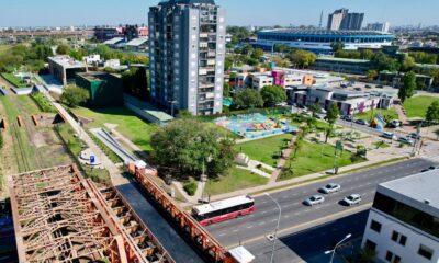 Avellaneda: Ferraresi inauguró nuevos espacios verdes y recreativos
