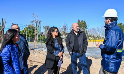 Avanza la construcción de un nuevo polideportivo en Punta Lara