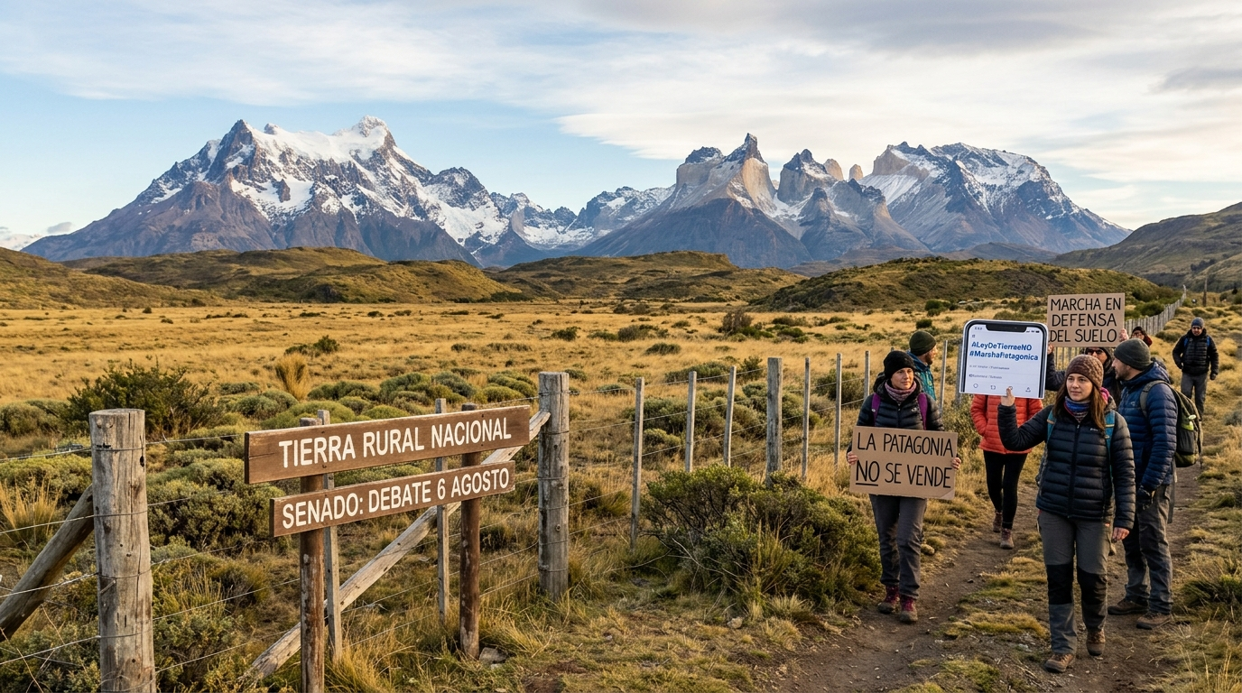 El Senado tratará la reforma de la Ley de Tierras el 6 de agosto