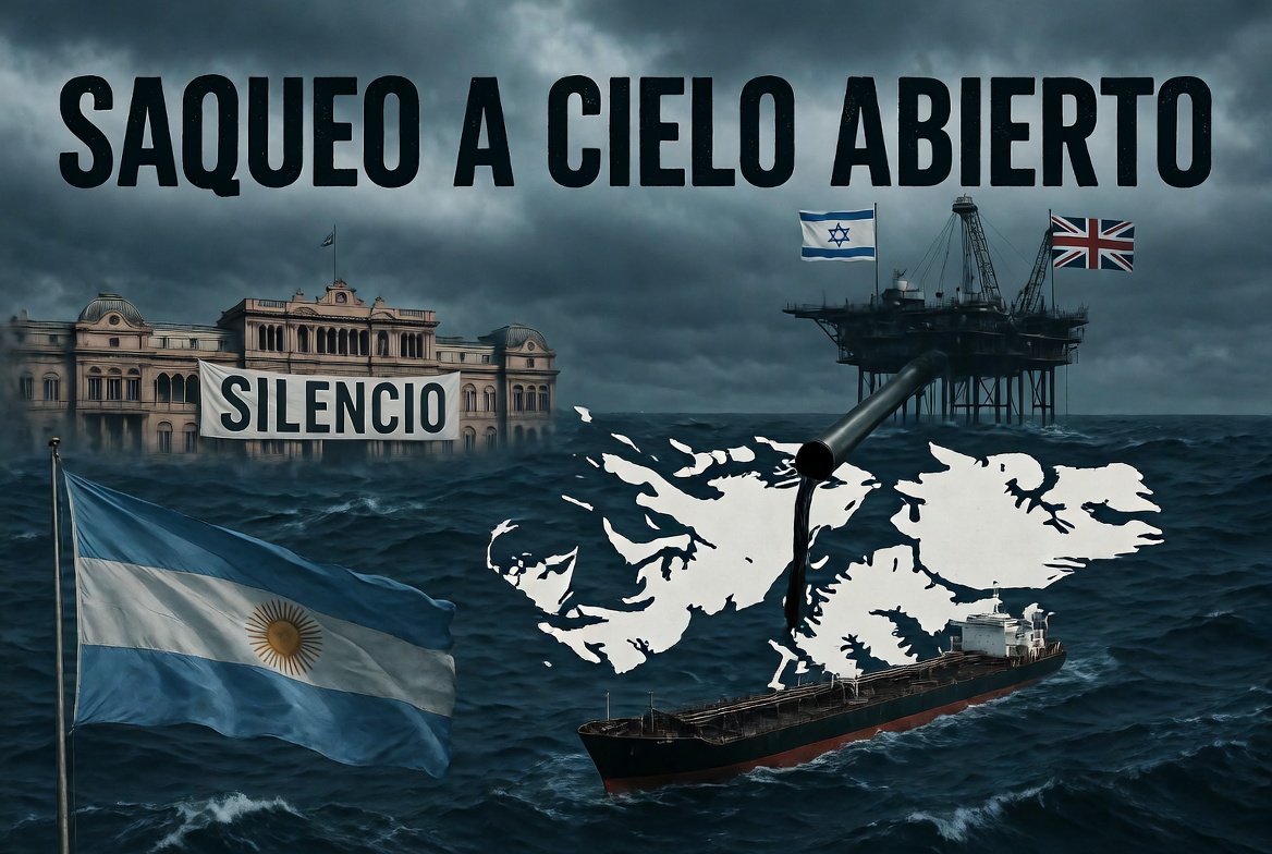 🌊 Soberanía entregada: Cómo se organiza el consorcio anglo-israelí para extraer el petróleo argentino