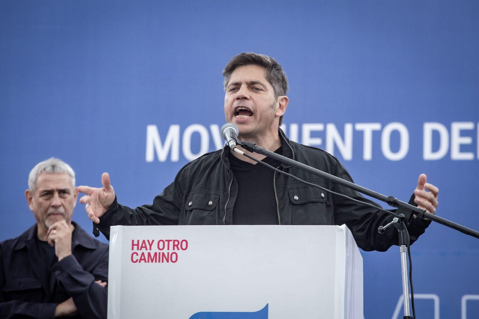 Kicillof habla en el plenario del MDF en Avellaneda, discurso de Kicillof en Avellaneda