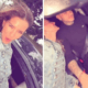 Mauro Icardi maneja y Eugenia la China Suárez se asoma por la ventanilla en el video viral