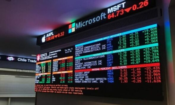 Riesgo país argentino se mantuvo estable en 491 puntos pese al derrumbe global de bonos