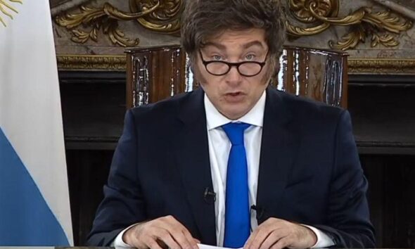 Sanciones por Malvinas anunciadas por Javier Milei en cadena nacional