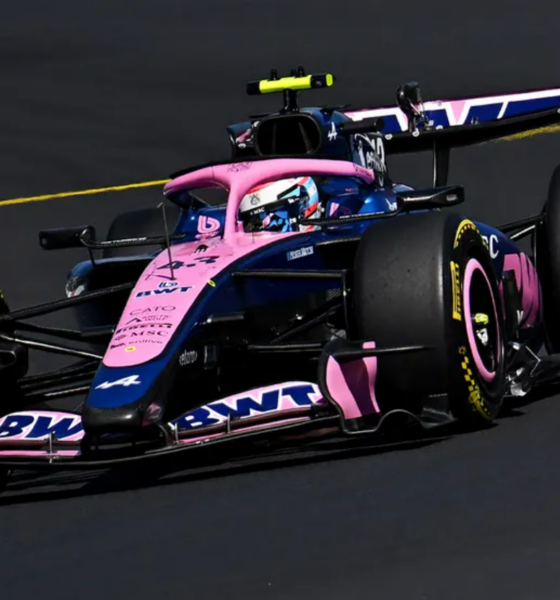 Colapinto en Monza durante las prácticas libres del GP de Italia
