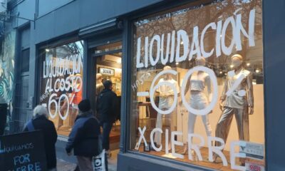cierre de comercios en La Plata