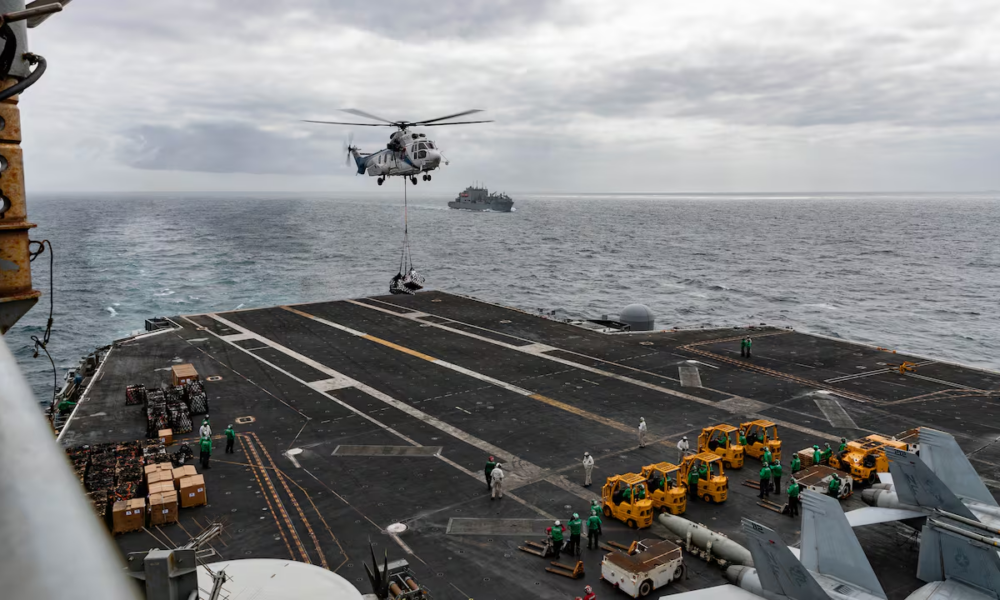 Operativo naval militar en el Golfo Pérsico