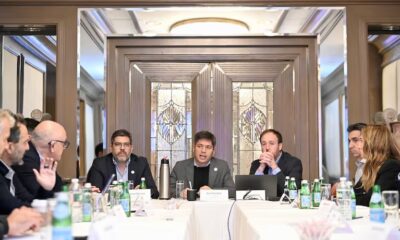 gira de Kicillof en Nueva York, reunión con fondos de inversión