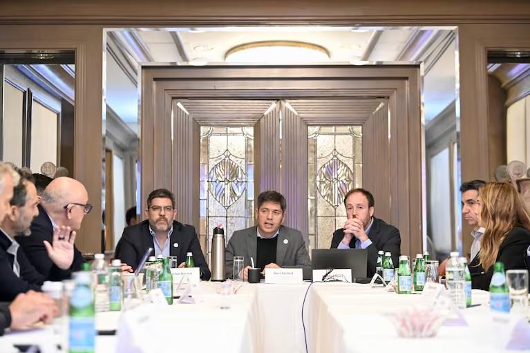 gira de Kicillof en Nueva York, reunión con fondos de inversión