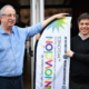 Axel Kicillof junto a un funcionario en un acto en Misiones