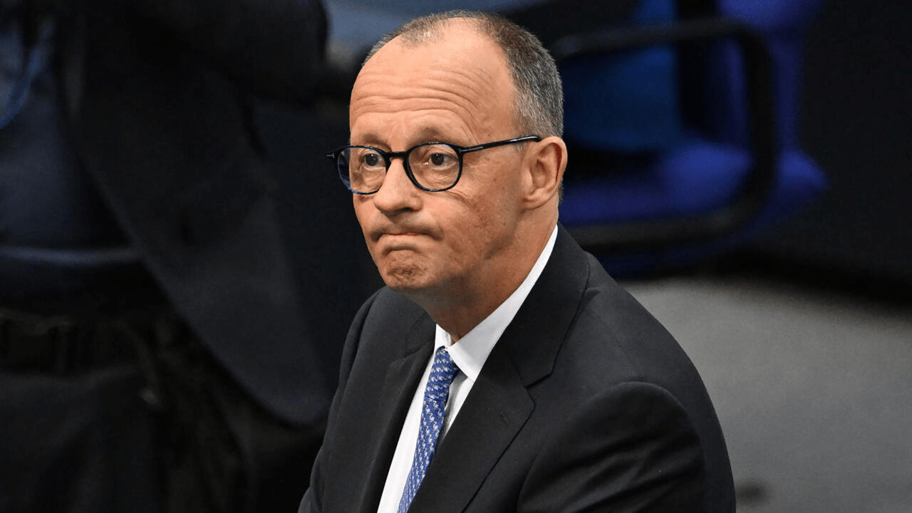 El canciller alemán Friedrich Merz