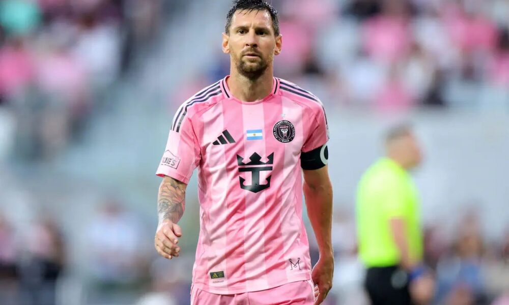 Lionel Messi con la camiseta de Inter Miami