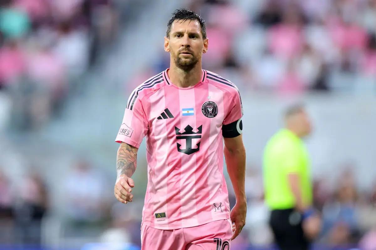 Lionel Messi con la camiseta de Inter Miami
