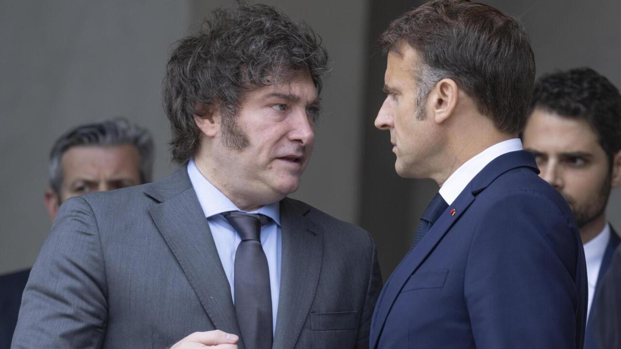 la agenda de Milei en París