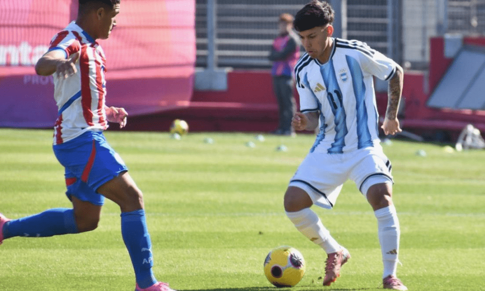 Selección Argentina Sub-19 ante Paraguay en los Juegos Suramericanos