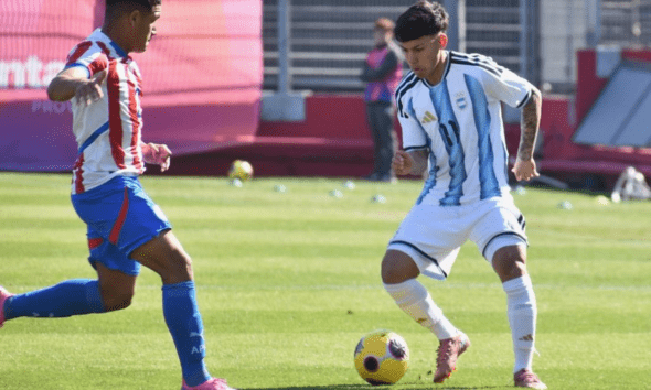 Selección Argentina Sub-19 ante Paraguay en los Juegos Suramericanos