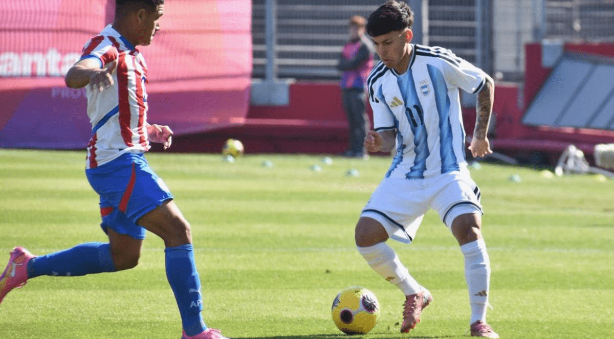 Selección Argentina Sub-19 ante Paraguay en los Juegos Suramericanos
