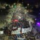 Marcha nocturna de la UNLP, sobre el paro docente en la UNLP