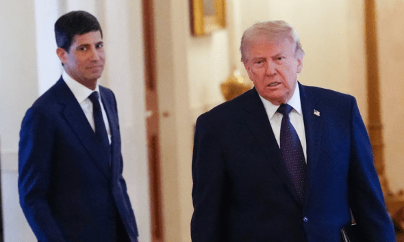 Donald Trump junto a Kevin Warsh, presidente de la Reserva Federal, en la Casa Blanca