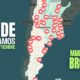 Mapa de columnas y puntos de concentración de la Marcha de la Bronca del 19 de septiembre