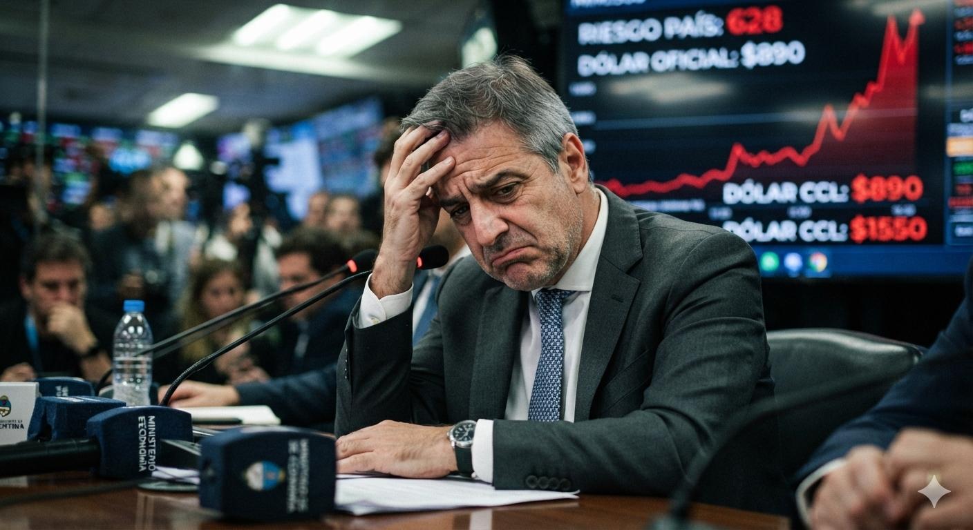 Funcionario económico ante la suba del riesgo país en Argentina