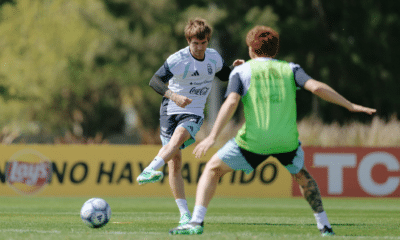 Entrenamiento de la Selección previo al amistoso ante Bolivia