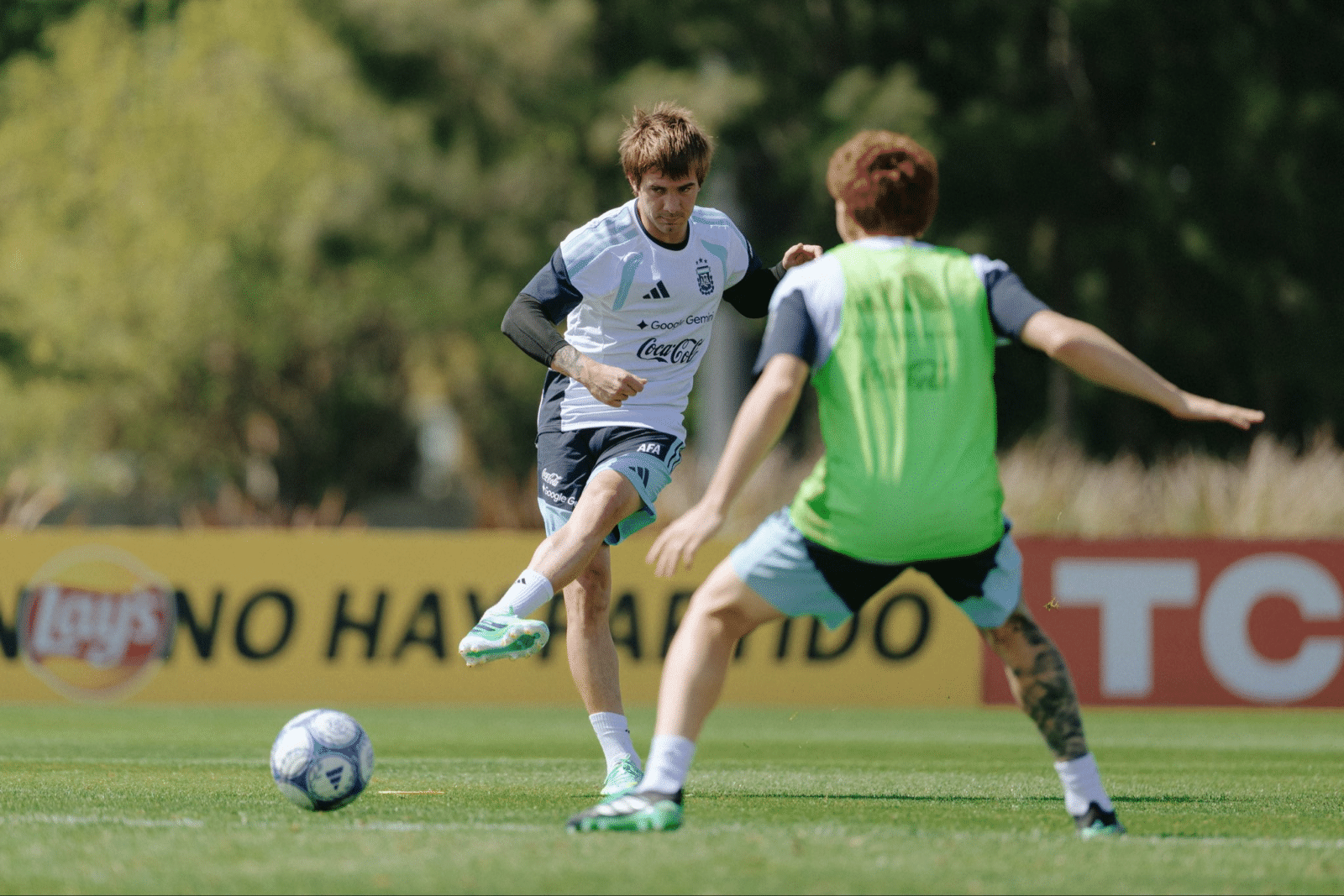Entrenamiento de la Selección previo al amistoso ante Bolivia
