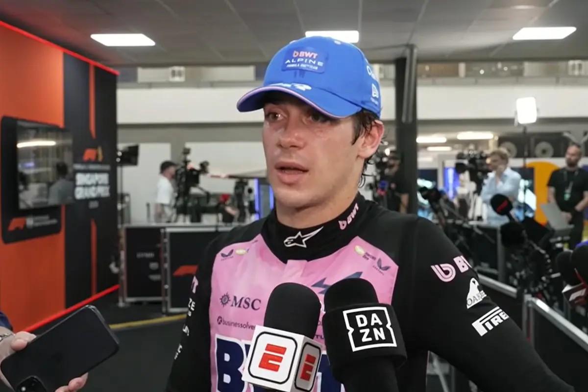 El fin de semana para el olvido de Colapinto en Singapur: abandonó en la Sprint y también en la carrera