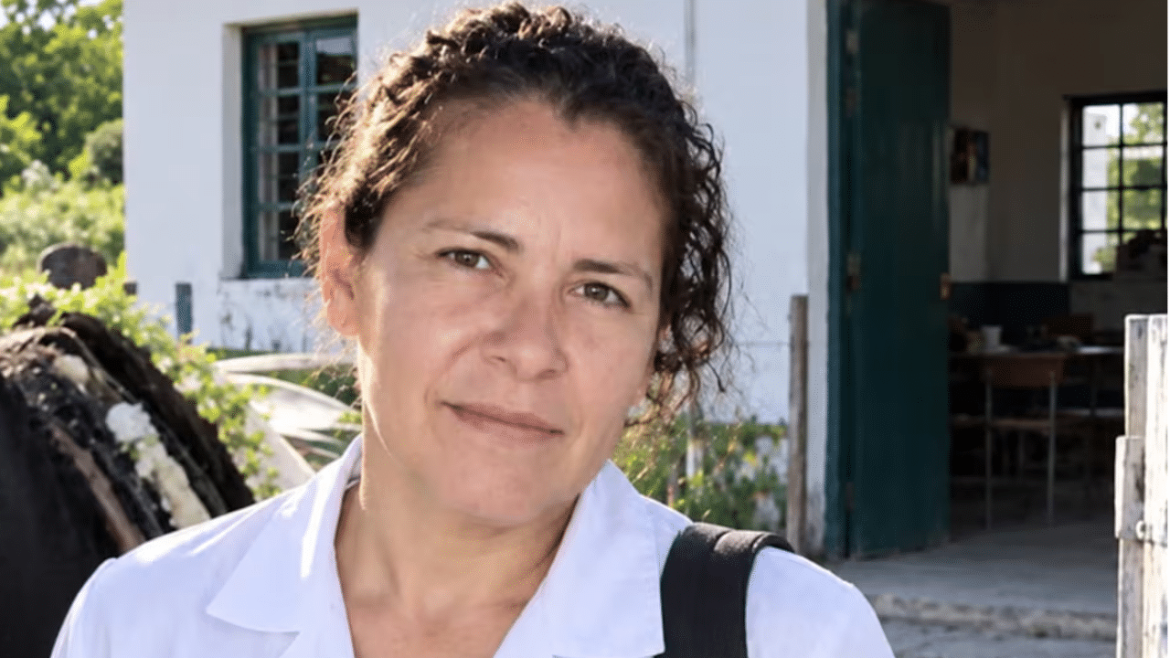 La maestra rural Nancy Godoy