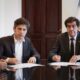 Axel Kicillof y Carlos Sadir firman convenios de cooperación en Jujuy