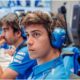 Franco Colapinto en el box de Alpine durante el Gran Premio de México