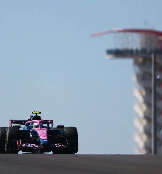 La sanción a Colapinto en Austin: el Alpine de Franco Colapinto en pista en el COTA