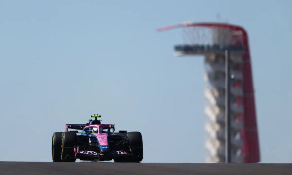 La sanción a Colapinto en Austin: el Alpine de Franco Colapinto en pista en el COTA