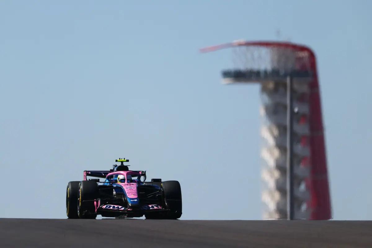 La sanción a Colapinto en Austin: el Alpine de Franco Colapinto en pista en el COTA