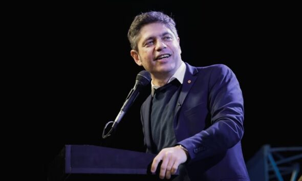 Congreso Productivo del MDF: Axel Kicillof habla en el Teatro Astros