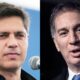 Axel Kicillof y Diego Santilli