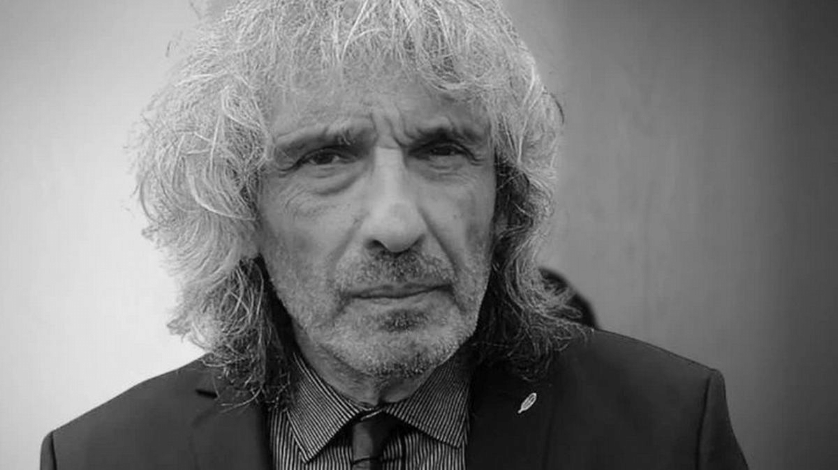 Retrato en blanco y negro del músico Ricardo Soulé, fundador de Vox Dei