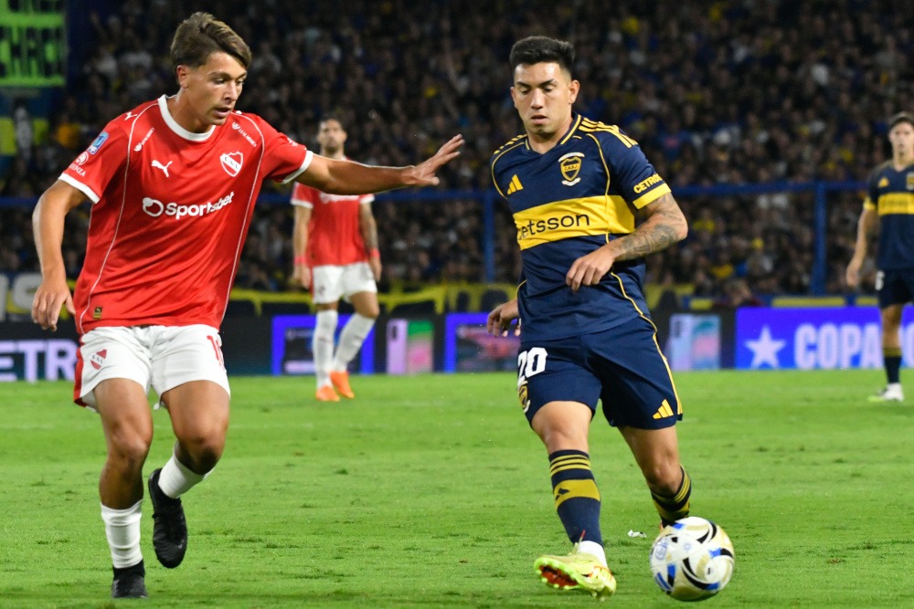 Independiente y Boca en Avellaneda durante un partido del Clausura