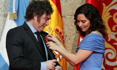 Milei viaja a España y se reúne con Díaz Ayuso