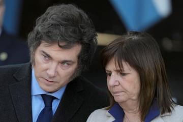 Javier Milei y Patricia Bullrich, interna entre Milei y Bullrich por 2027