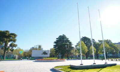 Plaza España tras su restauración